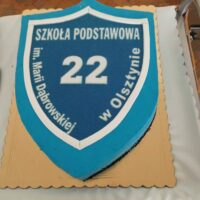 Tort z okazji Jubileuszu 45-lecia Szkoły Podstawowej nr 22 w Olsztynie