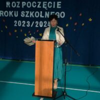 Przemówienie inauguracyjne Pani Dyrektor ZSG-S, Wioletty Róży Rutkowskiej