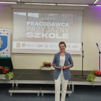 Pracodawca Przyjazny Szkole - Pani Dorota Kłyszewska