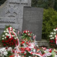 Pomnik Katyński przy ul. Poprzecznej