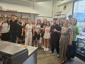 Hiszpańskie Centrum Kulinarne w Maladze. Wspólne zdjęcie z szefem kuchni