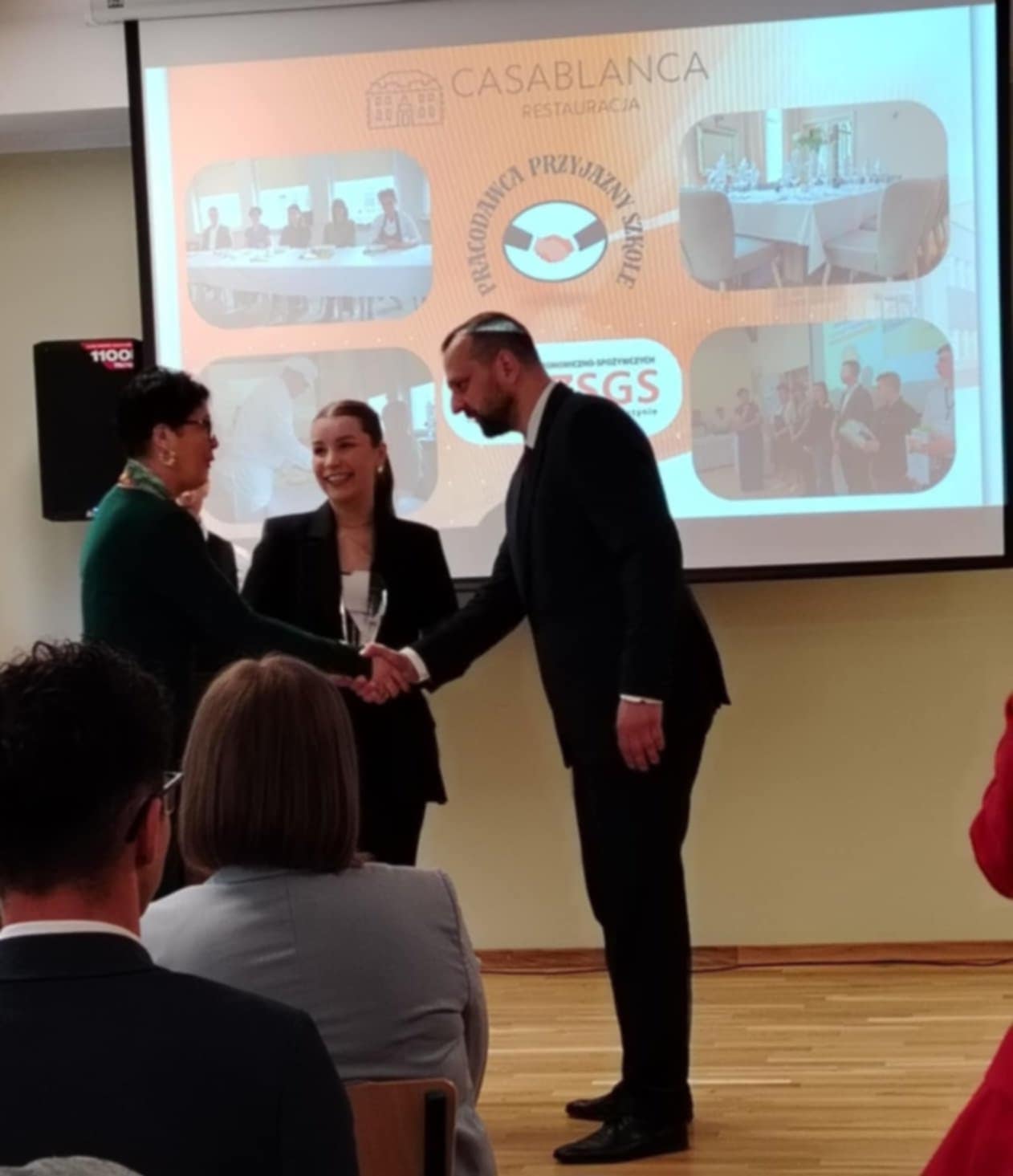 Wręczenie wyróżnień &#8222;Pracodawca Przyjazny Szkole&#8221;