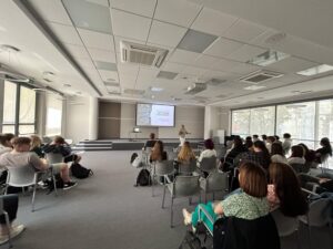 Wojewódzka Biblioteka Publiczna w Olsztynie. Wykład na temat Dziedzictwa Kulinarnego Warmia Mazury