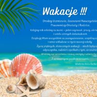 Życzenia bezpiecznych wakacji