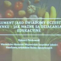 Konsument jako świadomy uczestnik rynku - jak ważne są działania edukacyjne - jeden z tematów konferencji