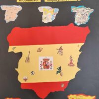 Plakat promujący realizowany projekt przygotowany przez młodzież naszej szkoły