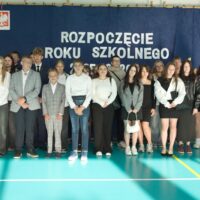 Klasa 1c z wychowawczynią