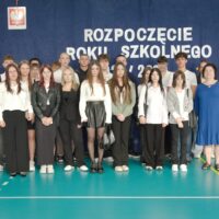 Klasa 1k z wychowawczynią
