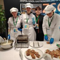 Prezentacja stanowiska wypieku gofrów