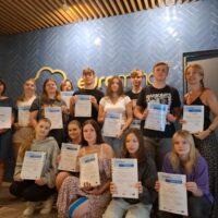 Podsumowanie projektu wręczenie certyfikatów