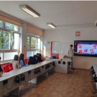 Uczestnik mobilności dzieli się informacjami o swoim stażu
