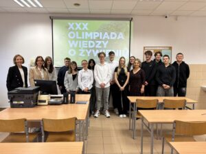 Wspólne zdjęcie uczestników XXX Olimpiady Wiedzy o Żywieniu