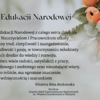 Życzenia z Okazji Dnia Edukacji Narodowej