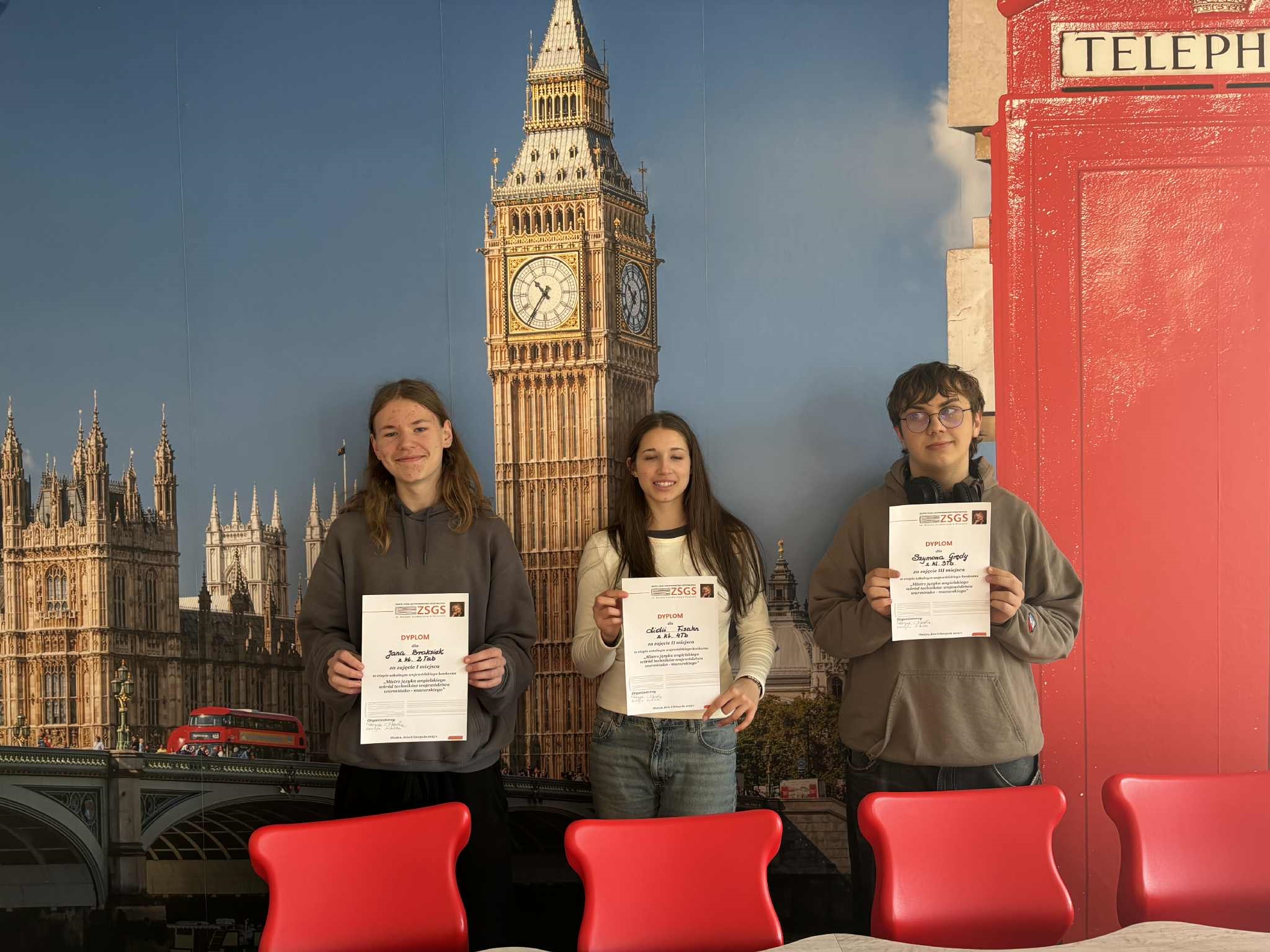 Etap szkolny II Wojewódzkiego Konkursu MISTRZ JĘZYKA ANGIELSKIEGO WŚRÓD TECHNIKÓW