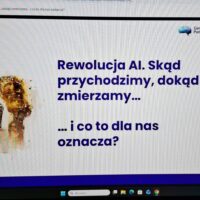 Tytuł wykładu - Rewolucja AI. Skąd przychodzimy? Dokąd zmierzamy?