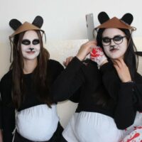 I miejsce Aleksandra Snopczyńska i Wiktoria Głażewska jako Kung Fu Pandy