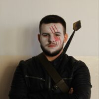 II miejsce Bartosz Frydrych jako Geralt z Rivii