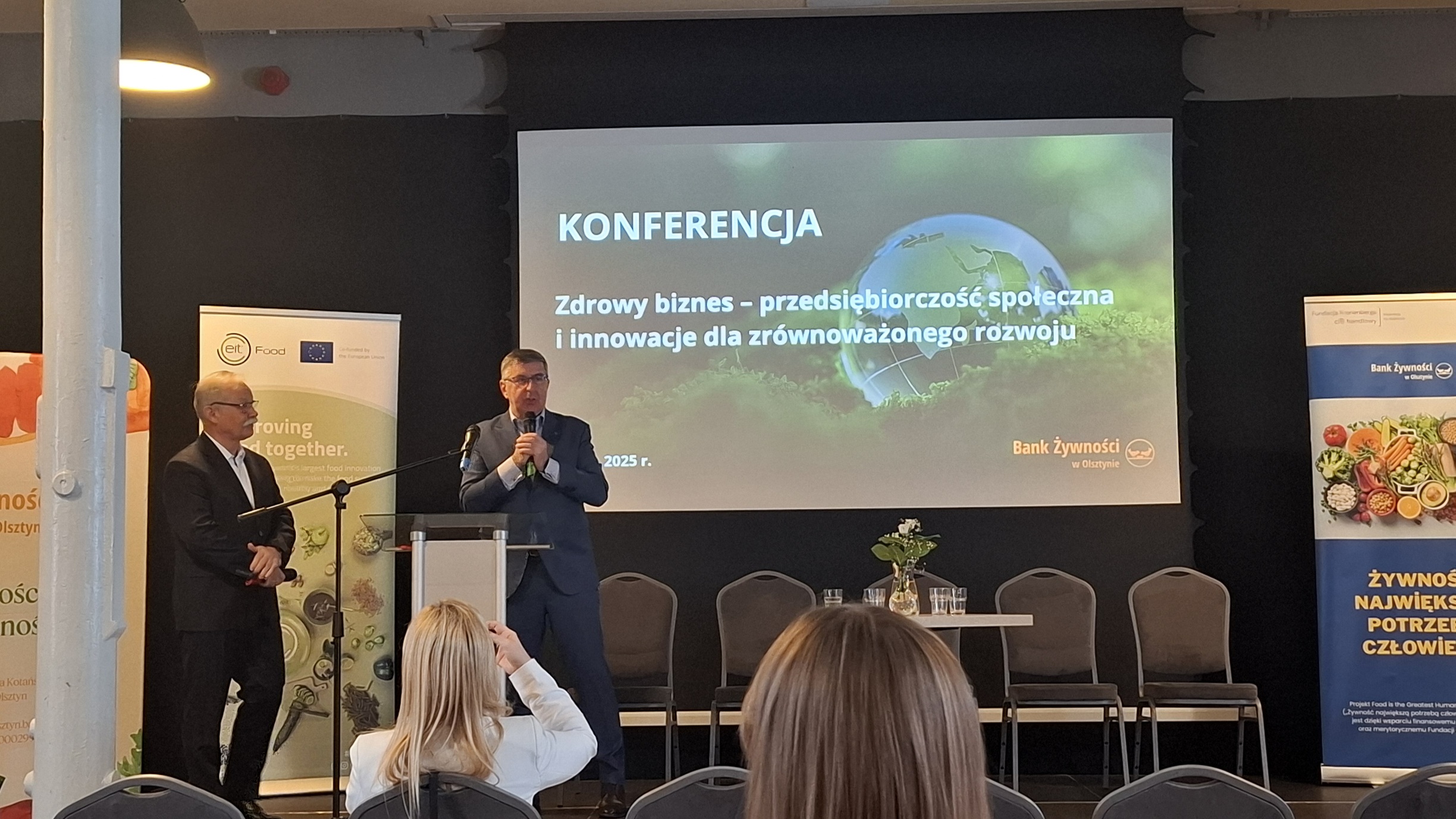 Nasi uczniowie na konferencji „Zdrowy biznes – przedsiębiorczość społeczna i innowacje dla zrównoważonego rozwoju”