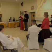 Pani Wicedyrektor Anna Deptuła otwiera konkurs Iberyjskie specjały