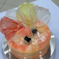 Tak prezentuje się tort Laboratorium Curie