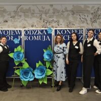 Wspólne zdjęcie z panią kierownik szkolenia praktycznego Sylwią Olbryś i z panią Bożeną Lisowską