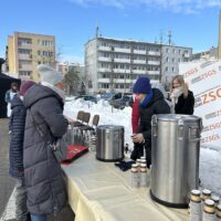 Poczęstunek oraz gorąca herbata podczas Orszaku