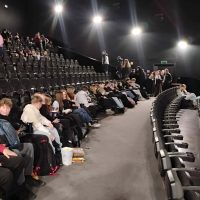 Klasa 1Tb przed seansem