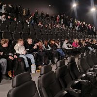 Klasa 1Tb podczas seansu