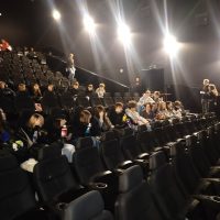 Klasa 2Tab przed seansem