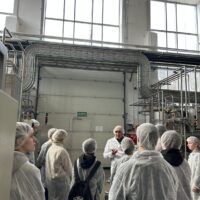 Klasa 2Tab w katedrze mleczarstwa zarządzania jakością