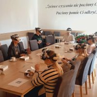 W trakcie symulacji VR