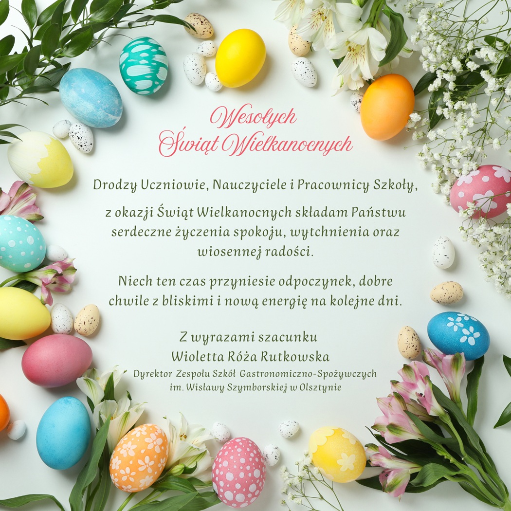 Wesołych Świąt Wielkanocnych