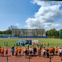 Uczestnicy Wojewódzkich Zawodów Lekkoatletycznych