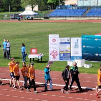 Uczestnicy Wojewódzkich Zawodów Lekkoatletycznych