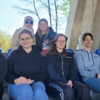 Klasa 4Ta kibicuje na Wojewódzkich Zawodach Lekkoatletycznych