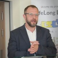 O współpracy ze szkołą opowiada pan Michał Tomczyk, właściciel piekarni rzemieślniczej Bo Chenek