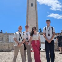 Meldujemy się na Monte Cassino - wzgórze 593, zwane „Górą Ofiarną”