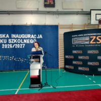 Pani Sylwia Rembiszewska-Piątek, Zastępca Prezydenta Olsztyna podczas przemówienia